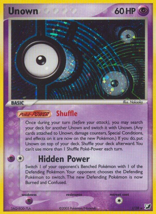 Unown (I) full card art