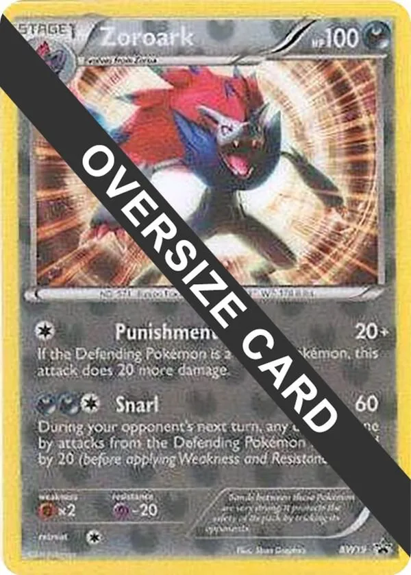 Zoroark BW - BW19 full card art