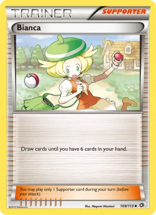 Bianca #109 · Legendary Treasures Pokémon card