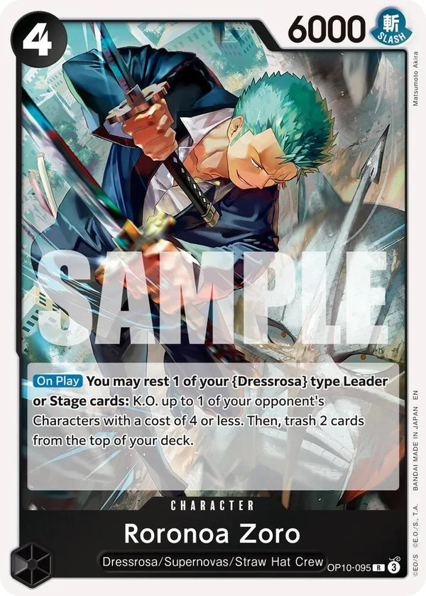 Roronoa Zoro (Reprint) full card art