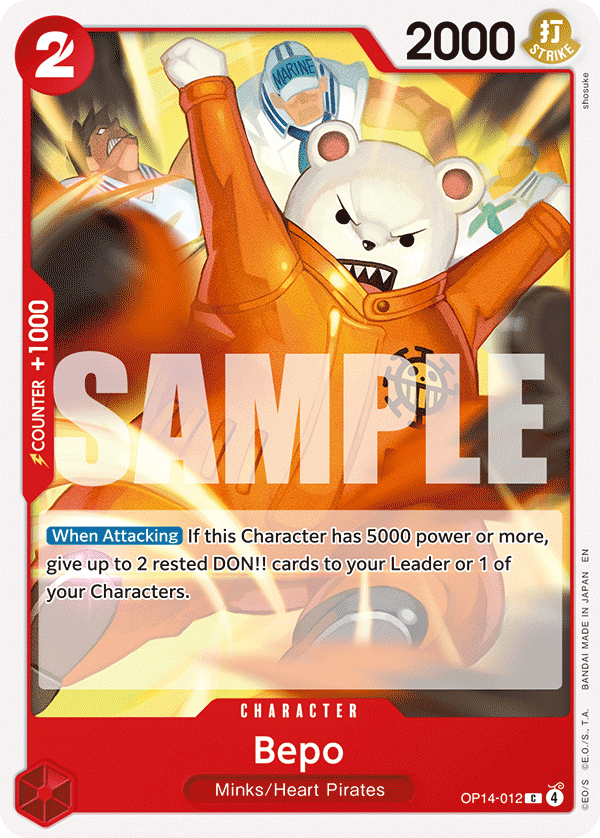 Bepo full card art