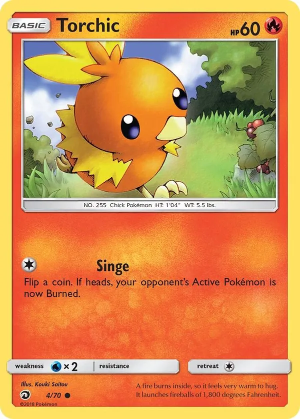 Torchic full card art
