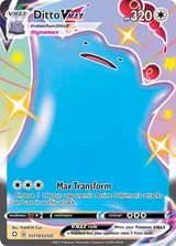 Ditto VMAX #SV119/SV122 · Shining Fates Shiny Vault Pokémon card