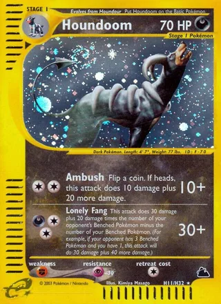 Houndoom #H11 · Skyridge Pokémon card