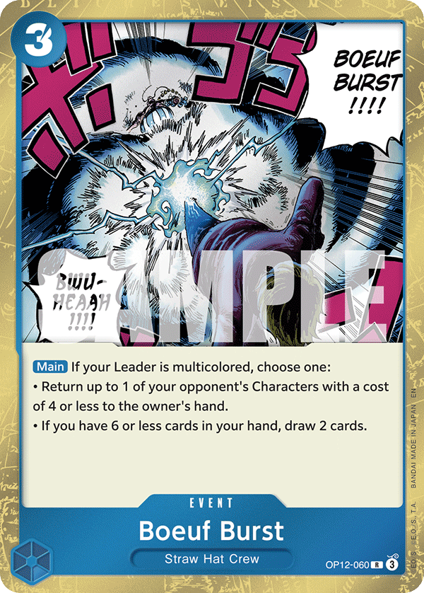 Boeuf Burst full card art