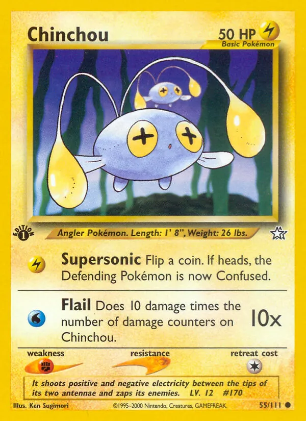 Chinchou full card art