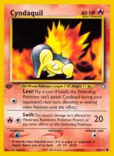 Cyndaquil · Neo Genesis Pokémon card