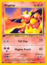 Magmar · Neo Genesis Pokémon card