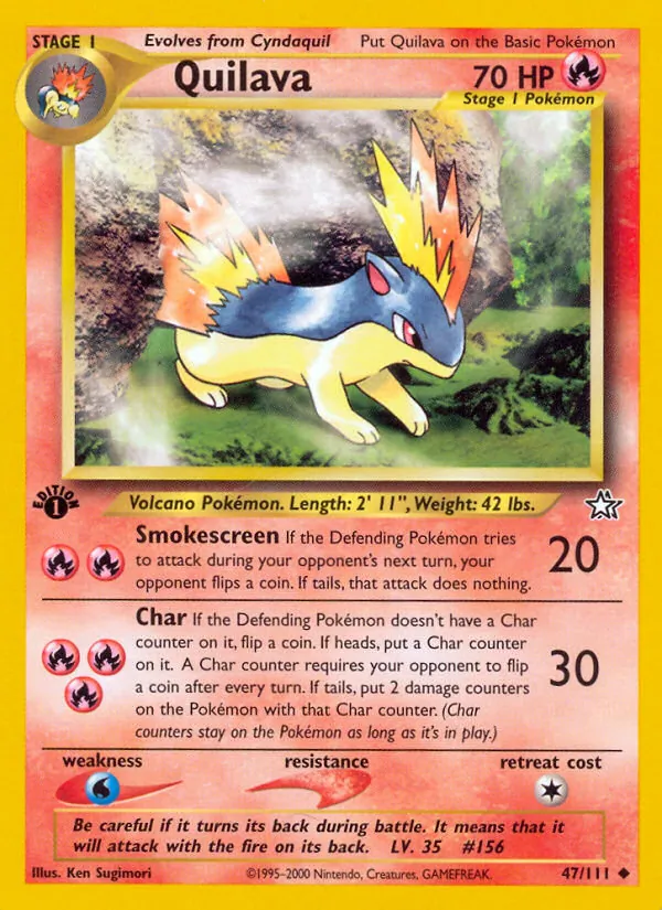 Quilava full card art