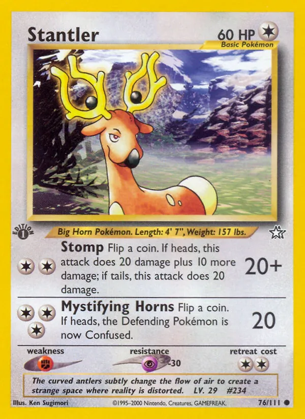 Stantler full card art