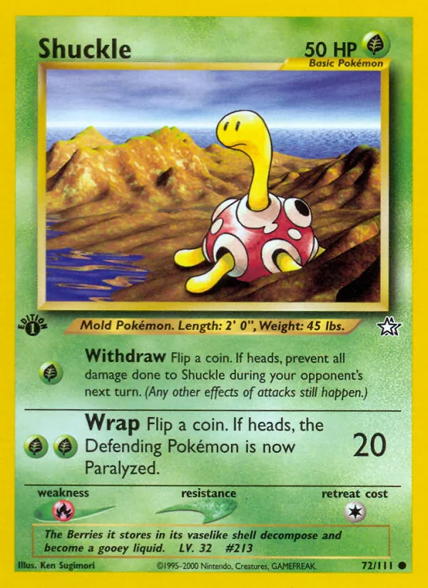 Shuckle full card art