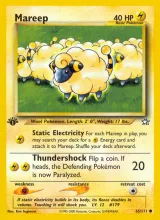 Mareep · Neo Genesis Pokémon card