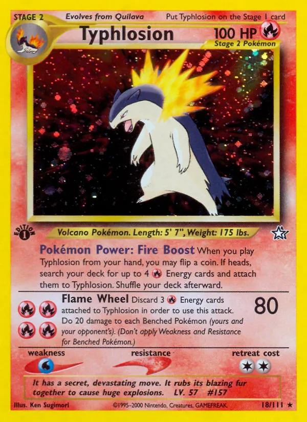Typhlosion full card art