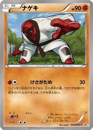 Throh #040 · BW-P Promotional cards Pokémon Japan card