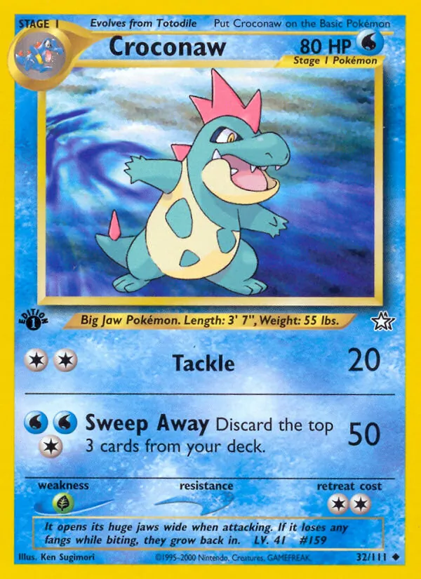 Croconaw full card art