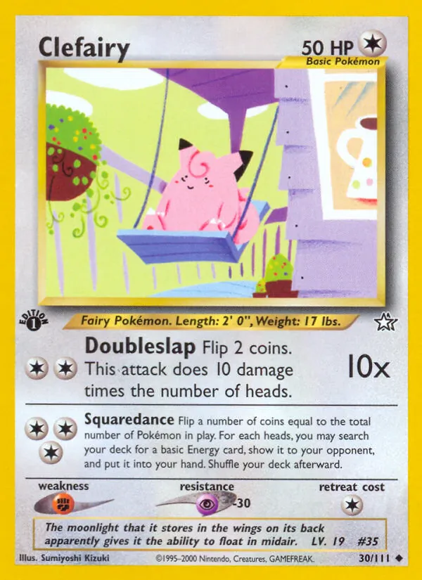 Clefairy full card art