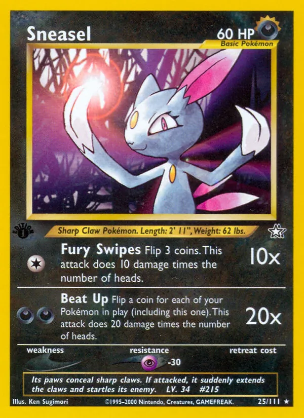 Sneasel full card art