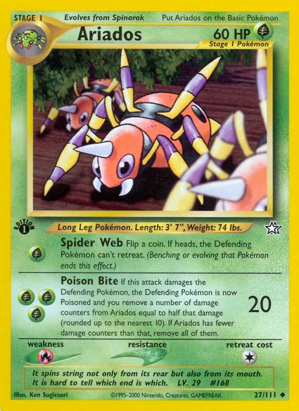 Ariados full card art