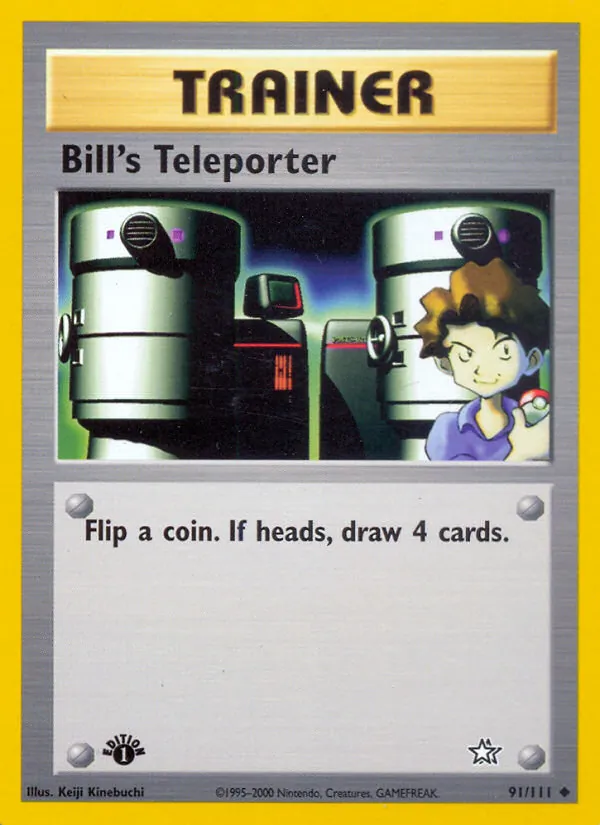 Bill's Teleporter full card art