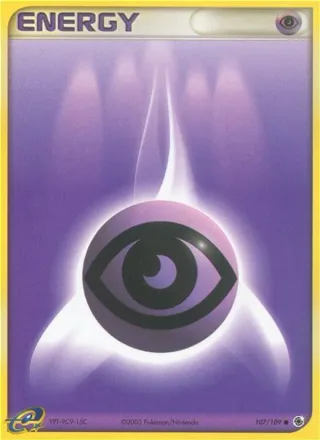Psychic Energy #107 · Ruby & Sapphire Pokémon card