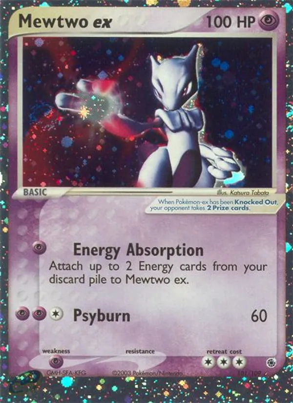 Mewtwo ex full card art