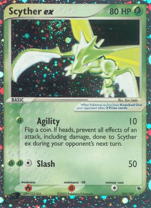 Scyther ex full card art