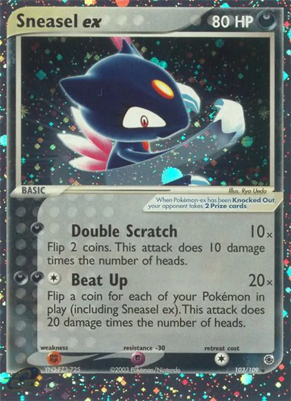 Sneasel ex full card art