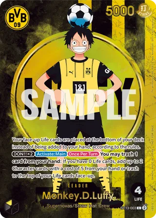 Monkey.D.Luffy (2nd Anniversary Tournament) #ST13-003-2nd-anniversary-tournament · One Piece Promotion Cards One Piece card