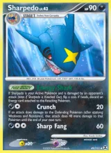 Sharpedo · Rising Rivals Pokémon card