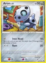 Aron · Rising Rivals Pokémon card
