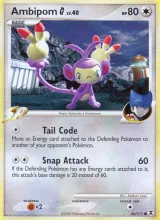 Ambipom G · Rising Rivals Pokémon card