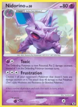 Nidorino · Rising Rivals Pokémon card