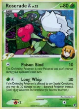 Roserade GL · Rising Rivals Pokémon card