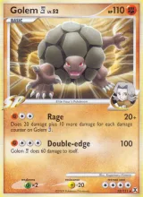 Golem E4 · Rising Rivals Pokémon card