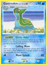 Gastrodon East Sea · Rising Rivals Pokémon card