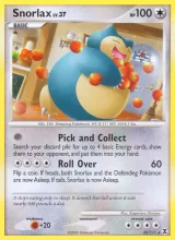 Snorlax · Rising Rivals Pokémon card