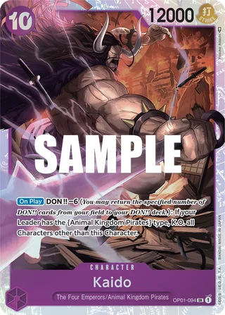 Kaido #OP01-094 · Romance Dawn One Piece card