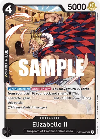 Elizabello II #OP05-080 · Awakening of the New Era: 1st Anniversary Tournament Cards One Piece card