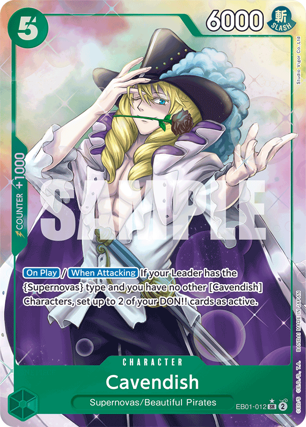 Cavendish (Alternate Art) full card art