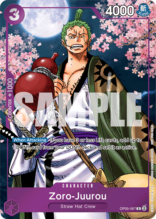 Zoro-Juurou (Event Pack Vol. 5) full card art