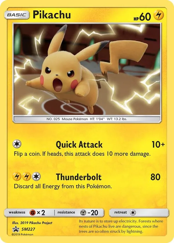 Pikachu full card art