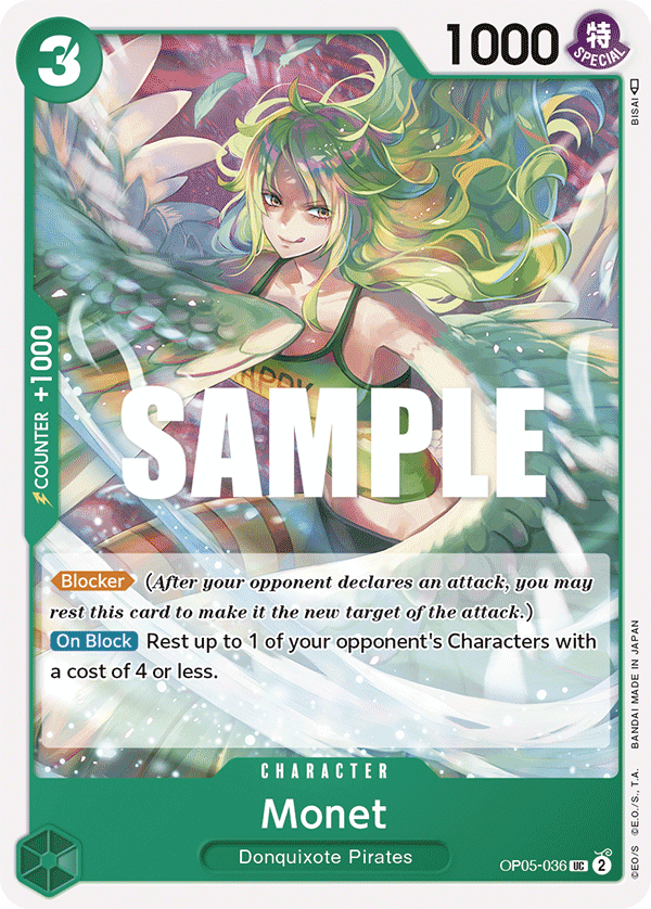 Monet full card art