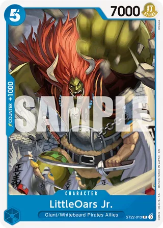 LittleOars Jr. #ST22-013 · ST-22: Starter Deck 22 Ace & Newgate One Piece card