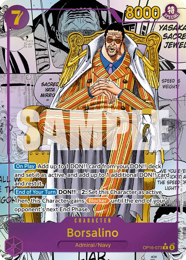 Borsalino (Manga) full card art