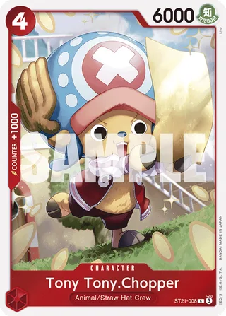 Tony Tony.Chopper #ST21-008 · ST-21: Starter Deck 21 EX Gear 5 One Piece card