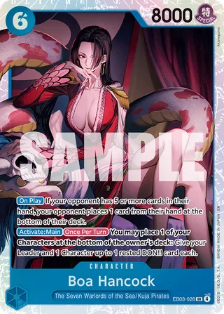 Boa Hancock #EB03-026 · Extra Booster: One Piece Heroines Edition One Piece card