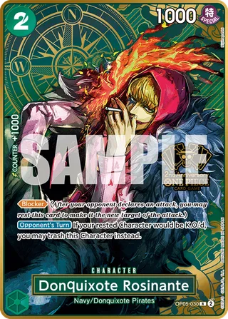 Donquixote Rosinante (Welcome Pack Vol. 1) #OP05-030-welcome-pack-vol-1 · One Piece Promotion Cards One Piece card
