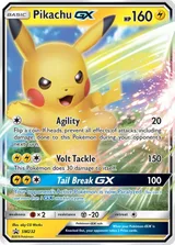 Pikachu GX · SM Black Star Promos Pokémon card