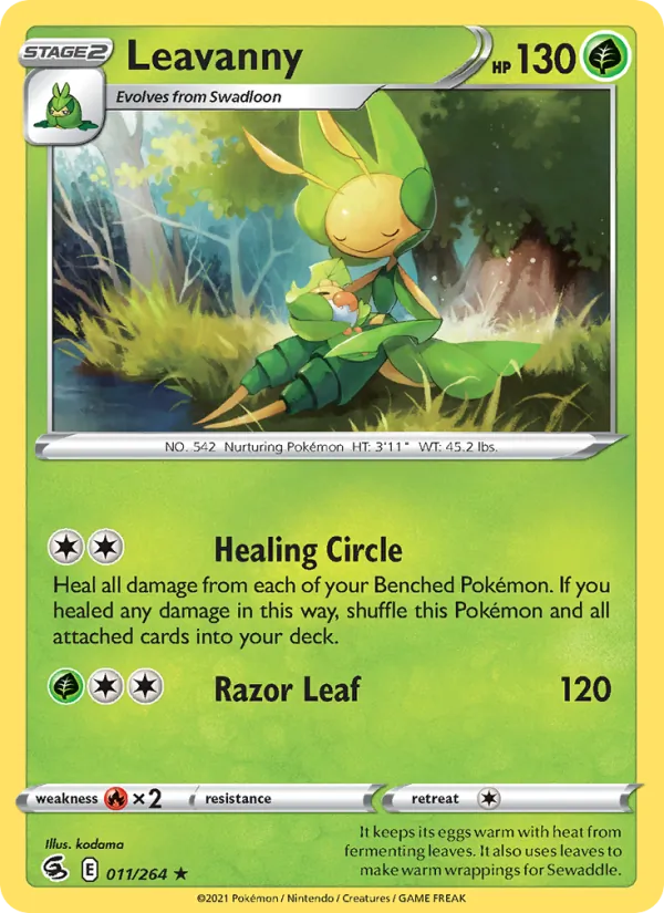 Leavanny full card art