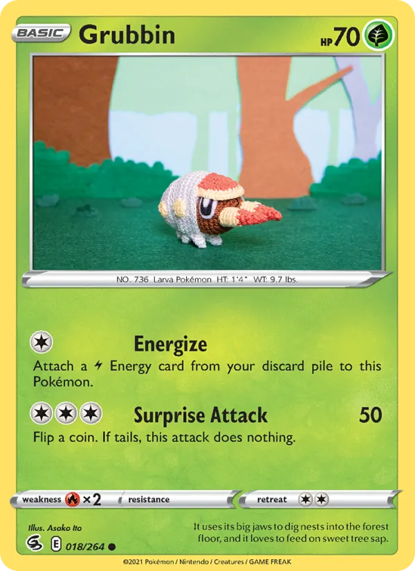 Grubbin full card art